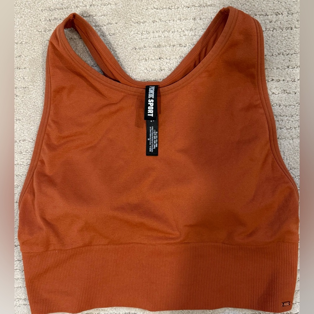 Victoria's Secret Rust Sports Bra